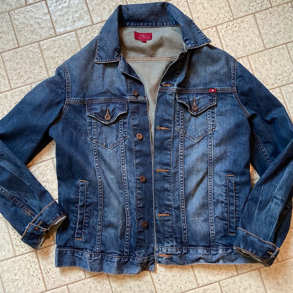 Men’s Lucky Jean Jacket Size large